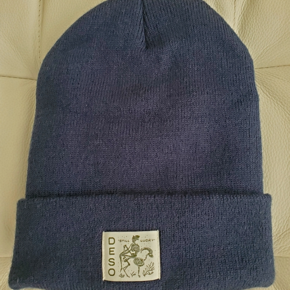 DESO Navy Beanie